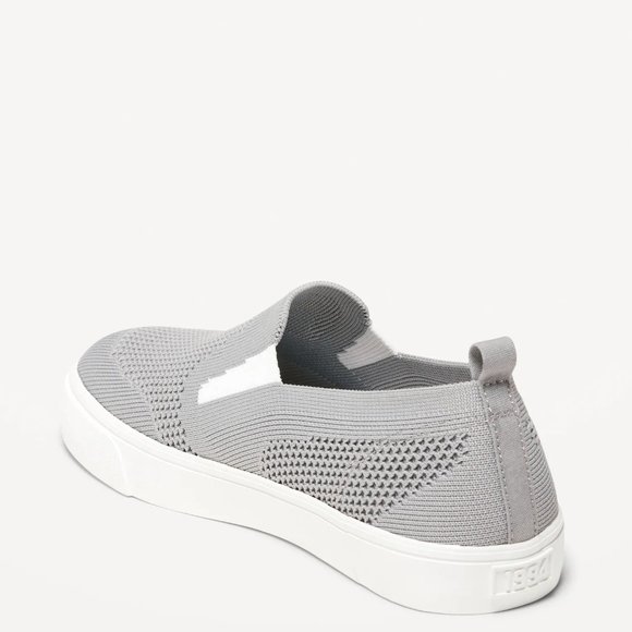 Gender-Neutral Soft-Knit Slip-On Sneakers - Picture 3 of 12